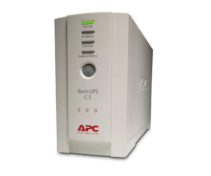 UPS (zasilacz awaryjny) APC Back-UPS ES (500VA/300W, 4xIEC, RJ-45, USB)